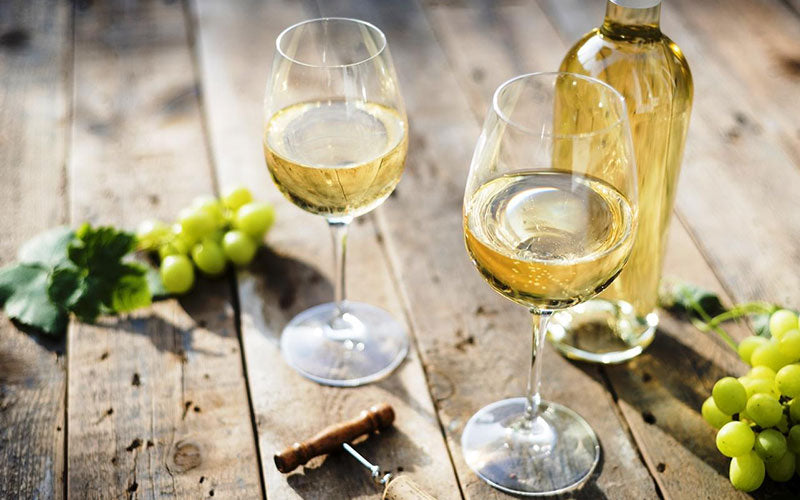 Cepas de vino blanco