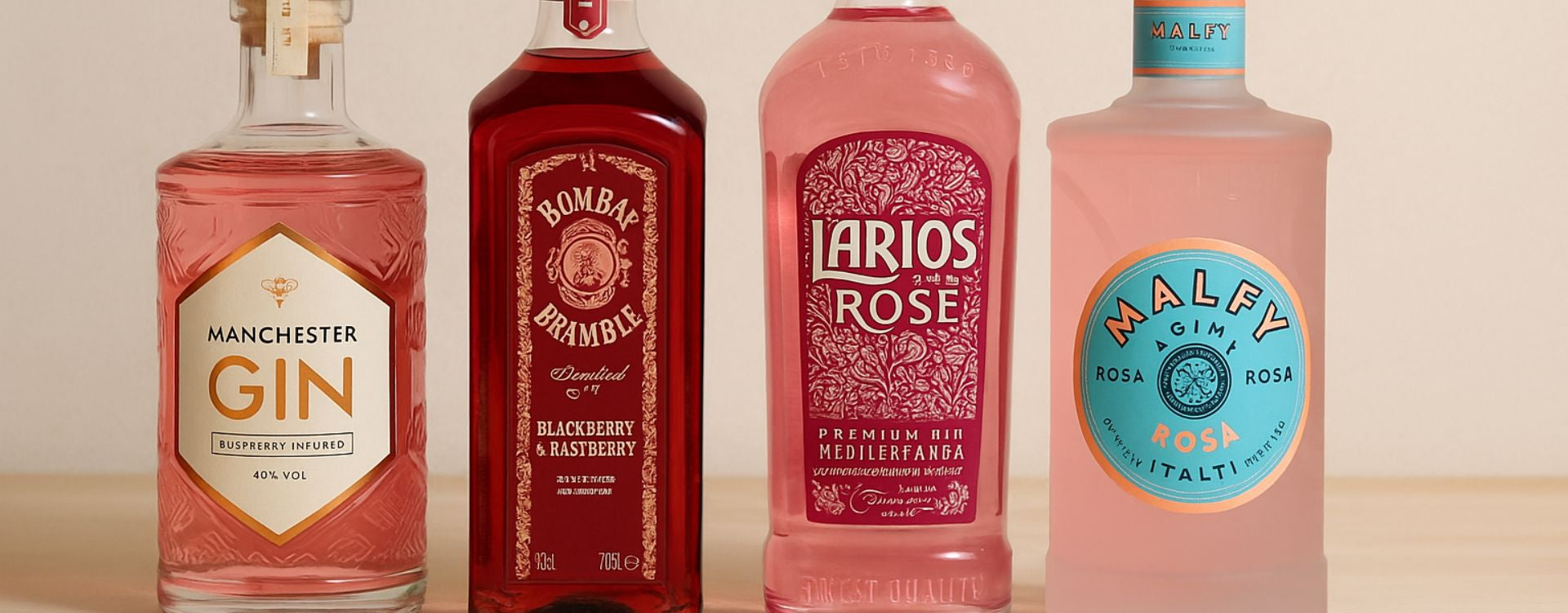 Los mejores gin rosa que puedes comprar en Chile