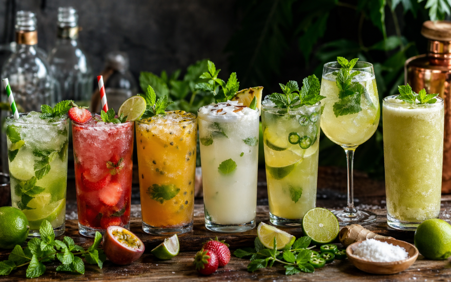 Los 7 tipos de mojito que tienes que probar (con receta paso a paso)
