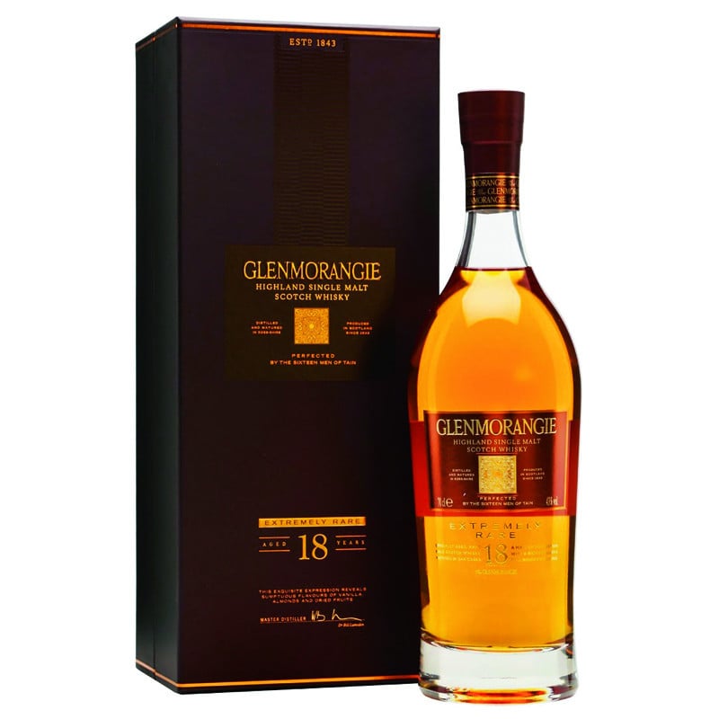 Whisky Glenmorangie 18 Años + Estuche 750 cc – Descorcha