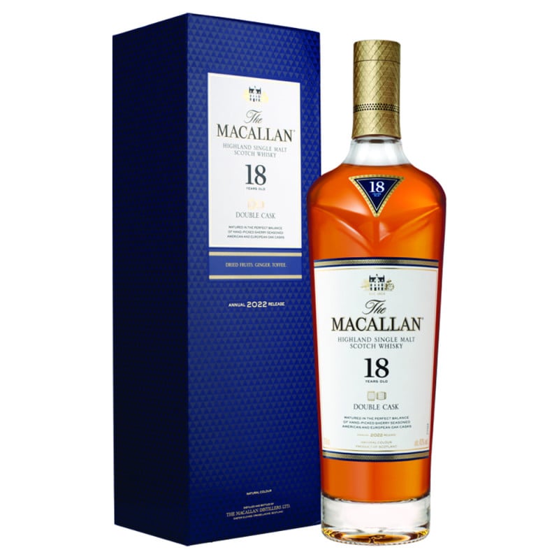 Whisky The Macallan 18 Años Double Cask 700 cc – Descorcha