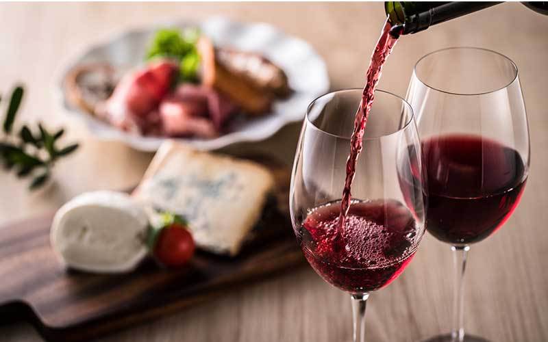 Propiedades del vino tinto