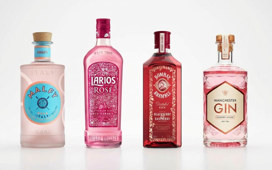 Los mejores gin rosa que puedes comprar en Chile