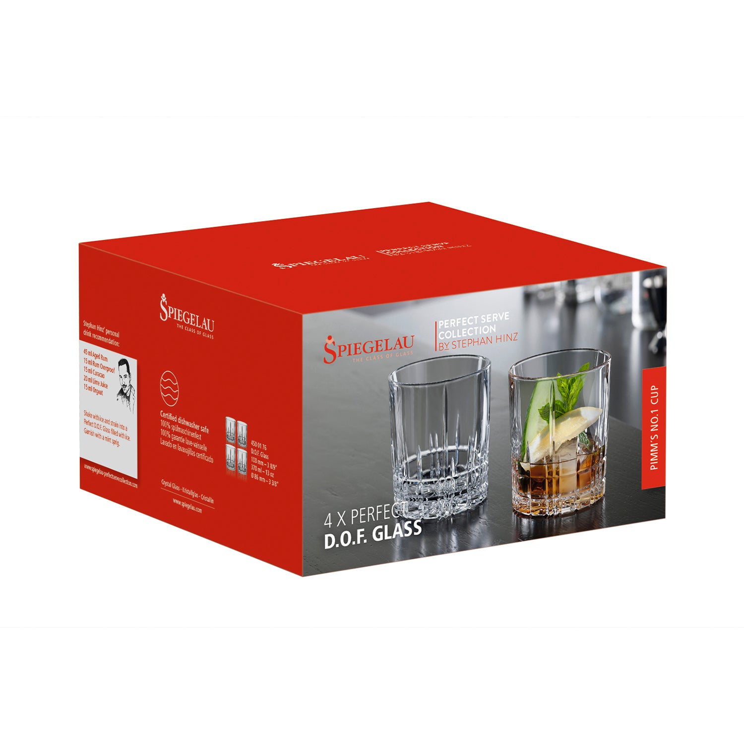 Set 4 Vasos Spiegelau Perfect Serve Collection