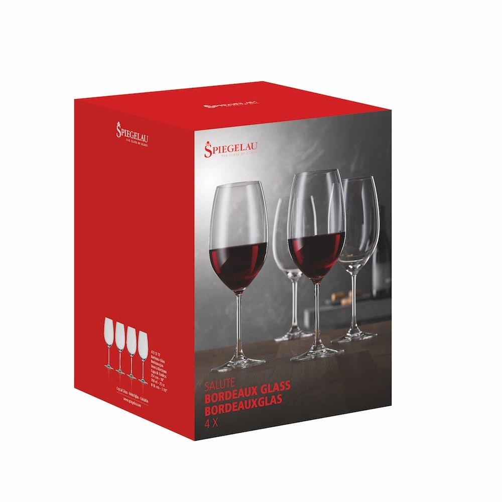 4 Copas Salute Bordeaux Spiegelau