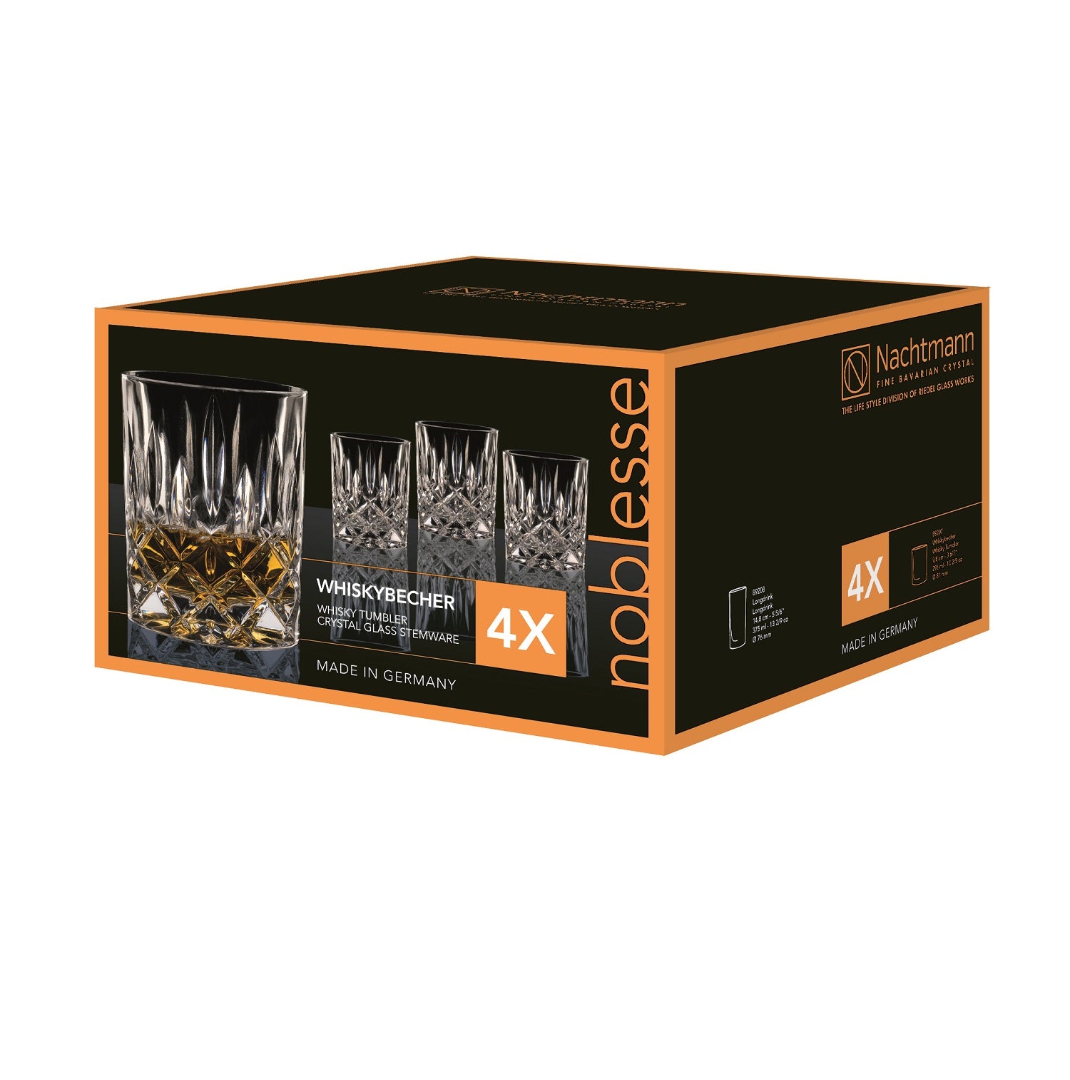 Vasos Noblesse Whisky Nachtmann