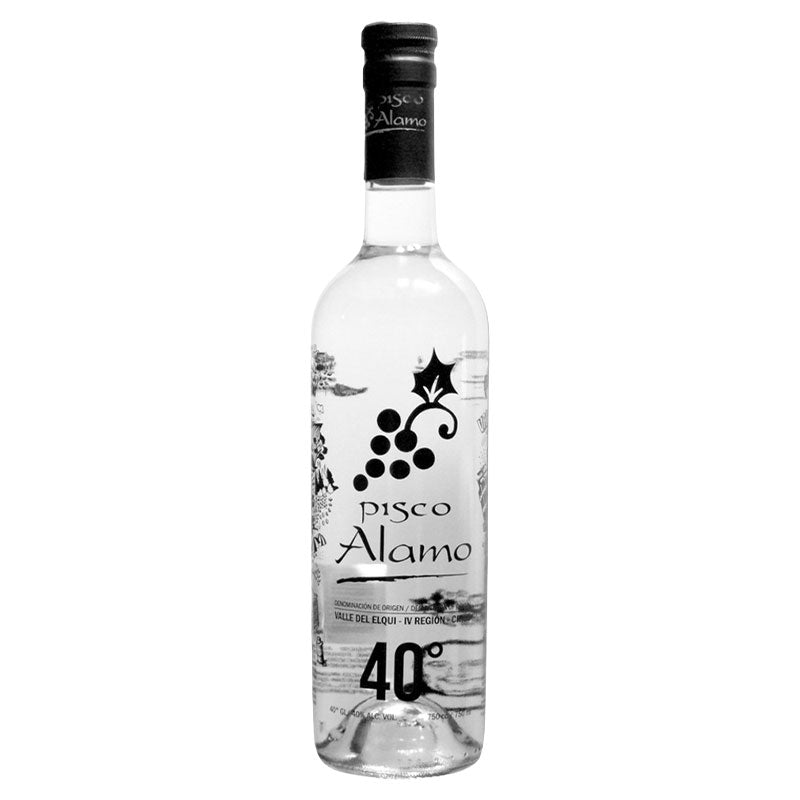 Pisco Alamo Transparente - Descorcha