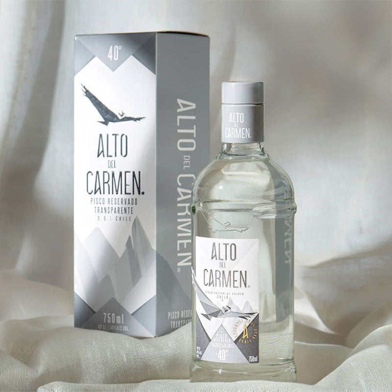 Pisco Alto del Carmen Reservado Transparente - Descorcha