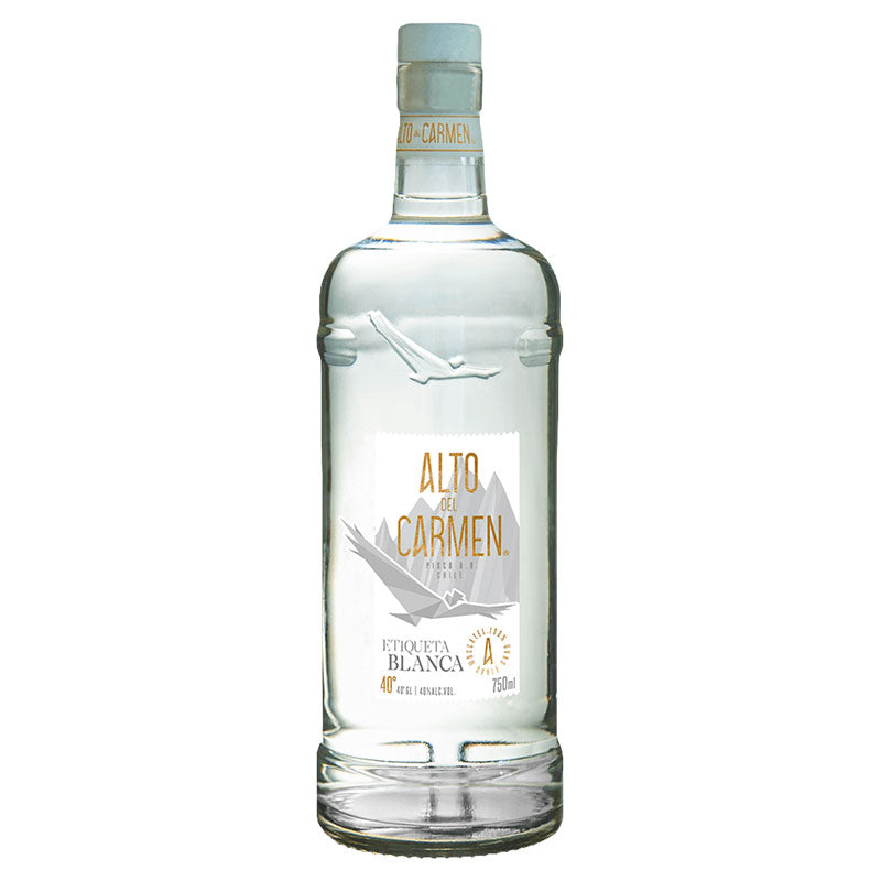 Pisco Alto del Carmen Etiqueta Blanca - Descorcha