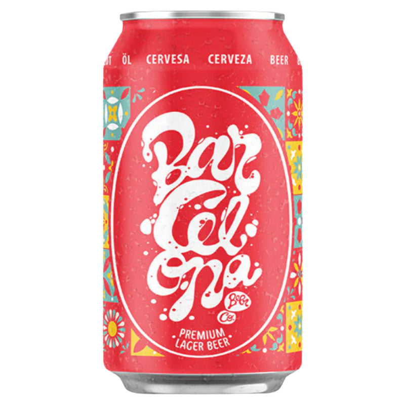 Cerveza Barcelona Lager Lata 330ml