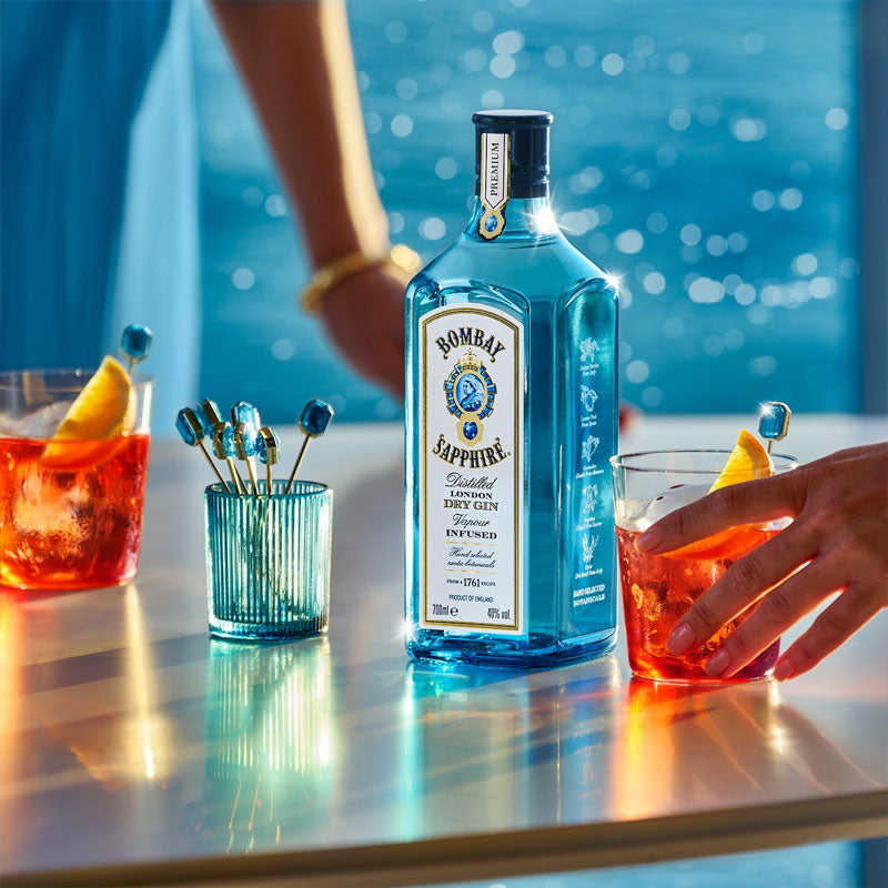 Gin Bombay Sapphire - Descorcha