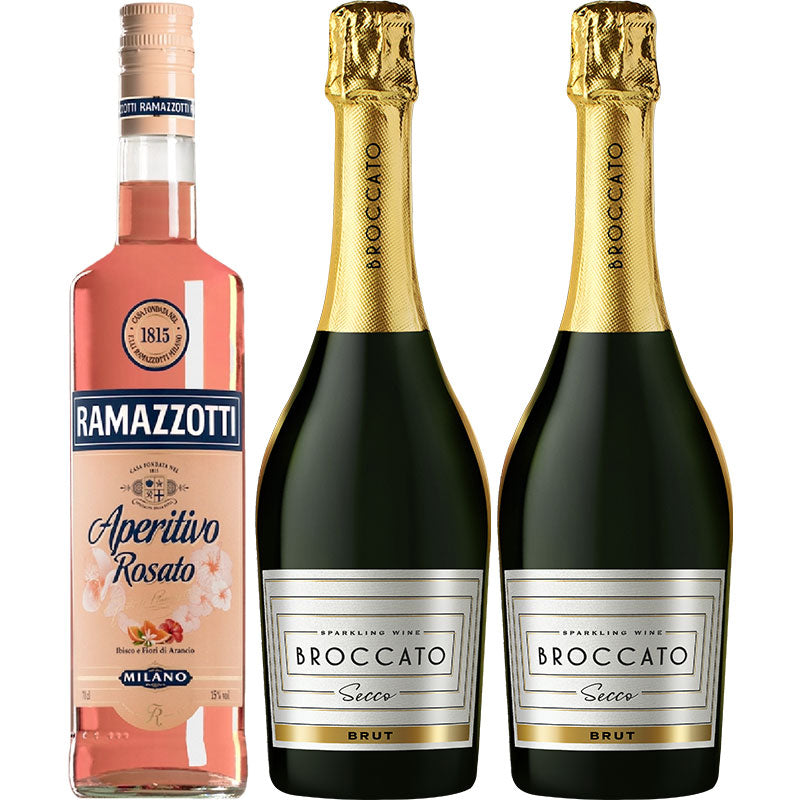 Pack Ramazzoti + 2 Broccato Brut
