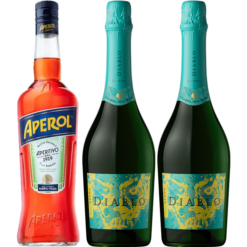 Pack Aperol + 2 Diablo Blanc