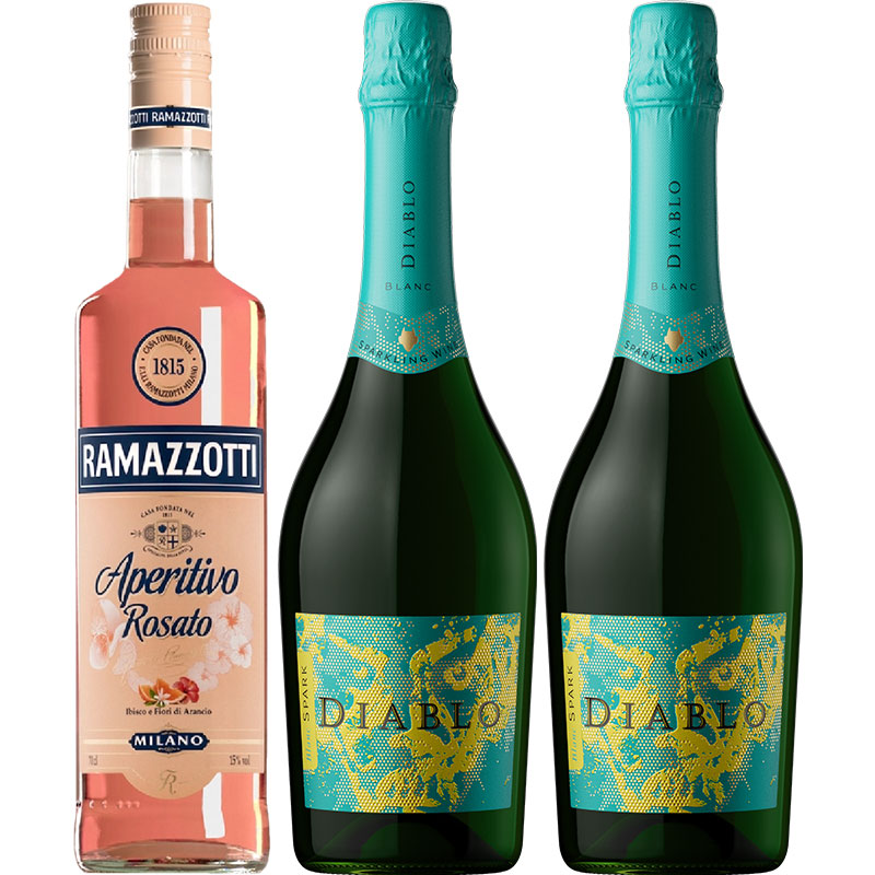 Pack Ramazzotti + 2 Diablo Blanc
