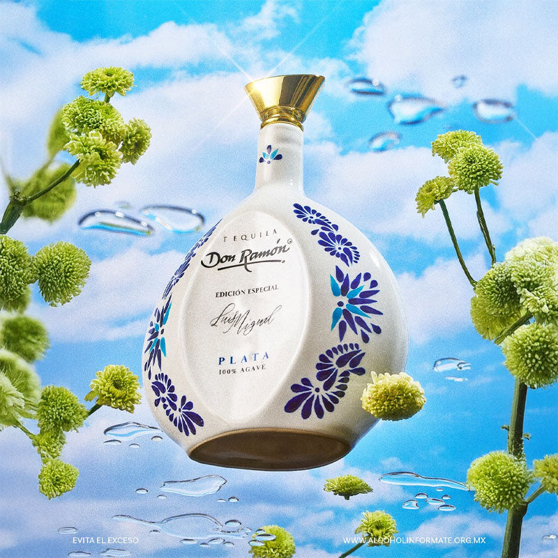 Tequila Don Ramon Ceramica Plata - Descorcha