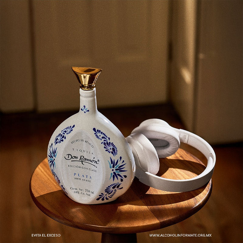 Tequila Don Ramon Ceramica Plata - Descorcha