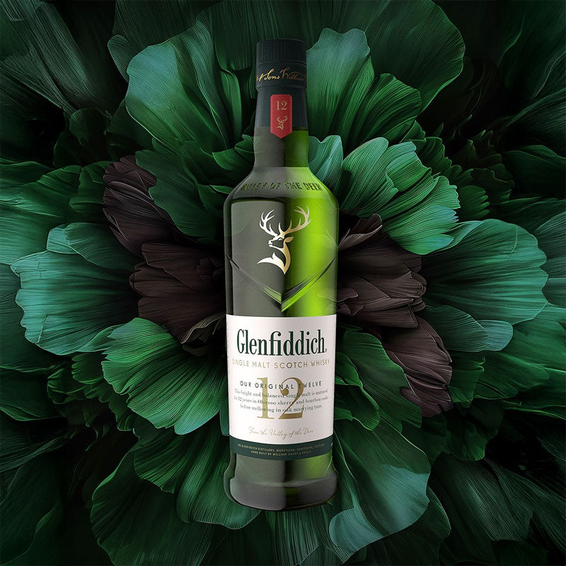 Whisky Glenfiddich Single Malt 12 Años - Descorcha