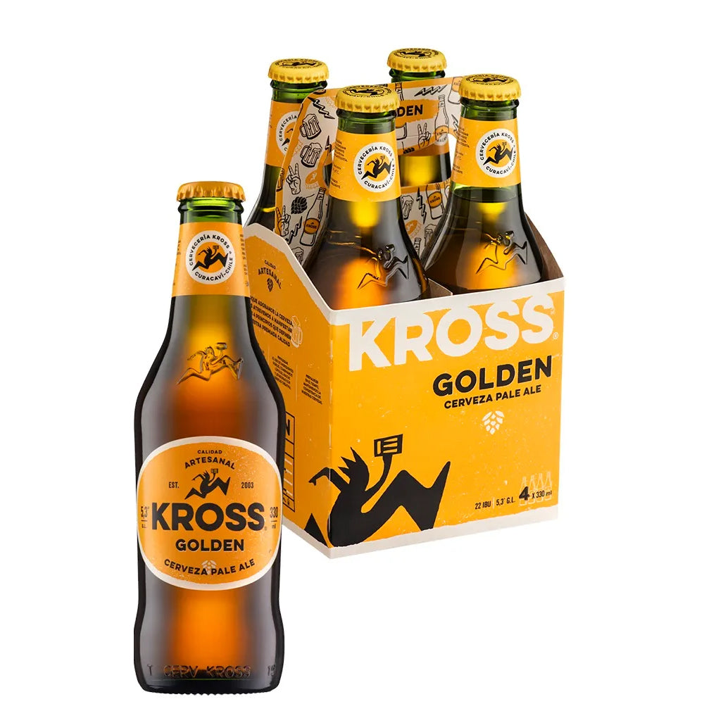 Kross Golden Ale 4un. de 330cc.