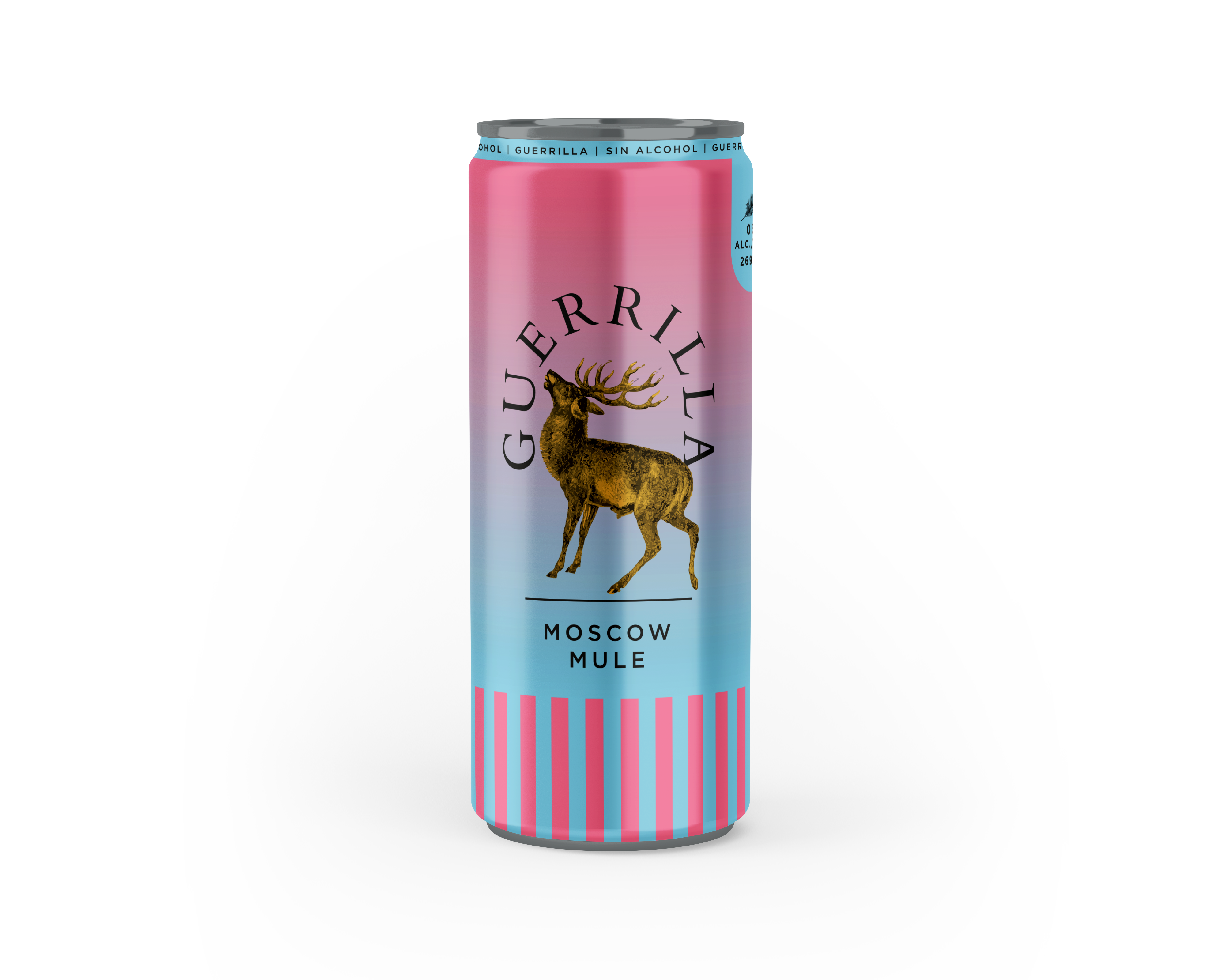 Coctel Sin Alcohol Guerrilla Moscow Mule - Descorcha