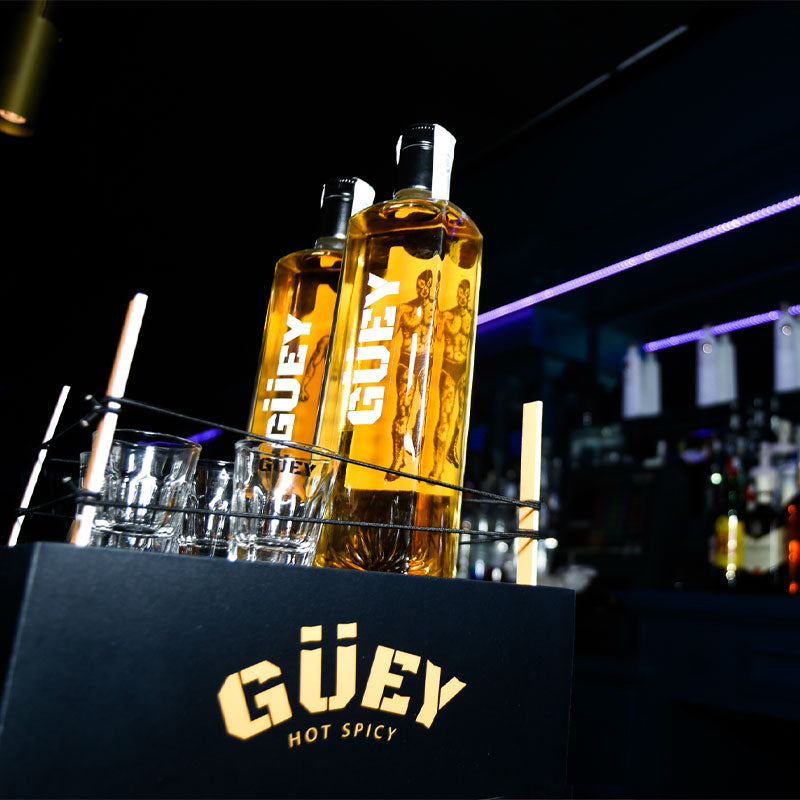 Licor Guey Hot Spicy con Tequila - Descorcha