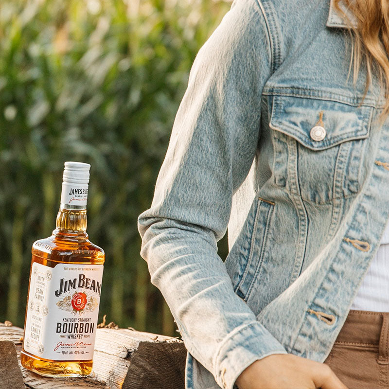 Jim Beam 750cc — Whisky bourbon de Kentucky | Descorcha