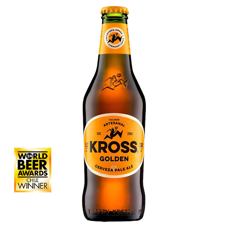 Kross Golden Ale 4un. de 330cc. - Descorcha