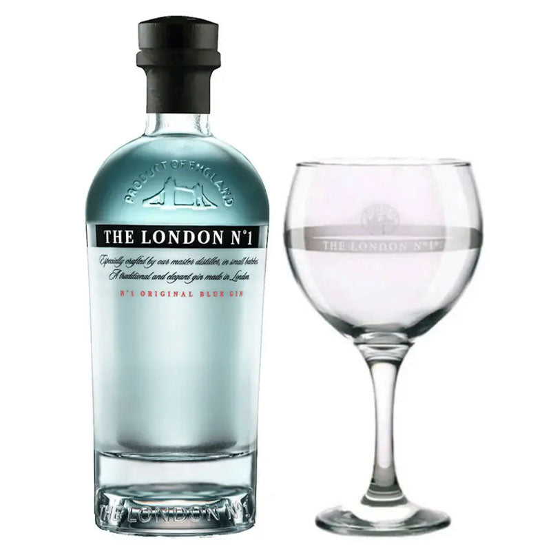 Pack Gin London N°1 47g 700c + Copa - Descorcha