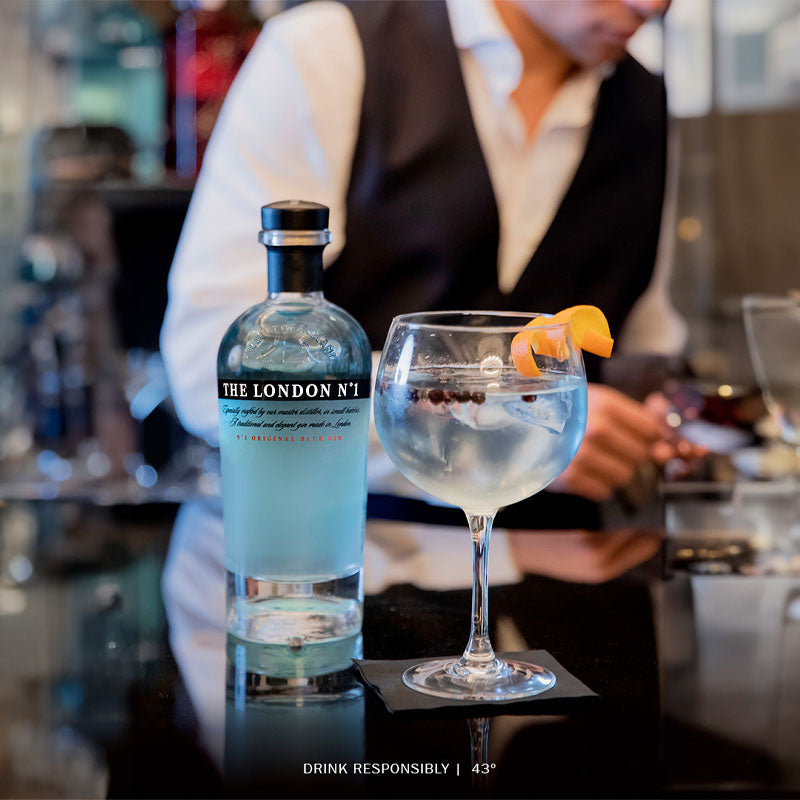 Pack Gin London N°1 47g 700c + Copa - Descorcha