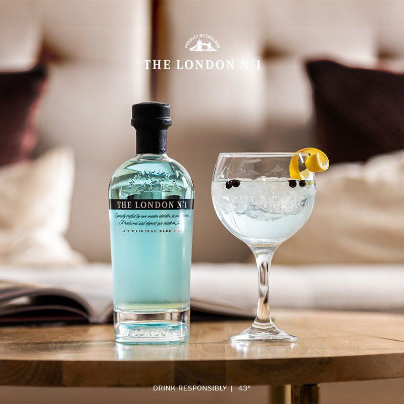 Pack Gin London N°1 47g 700c + Copa - Descorcha