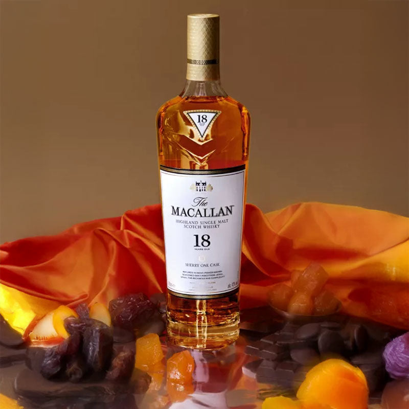 Whisky The Macallan 18 Años Sherry Oak 700 cc – Descorcha