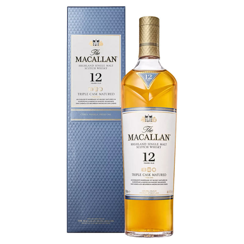 Whisky The Macallan 12 Años Triple Cask 700 cc – Descorcha