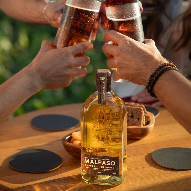 Pisco MalPaso Roble 750cc - Descorcha