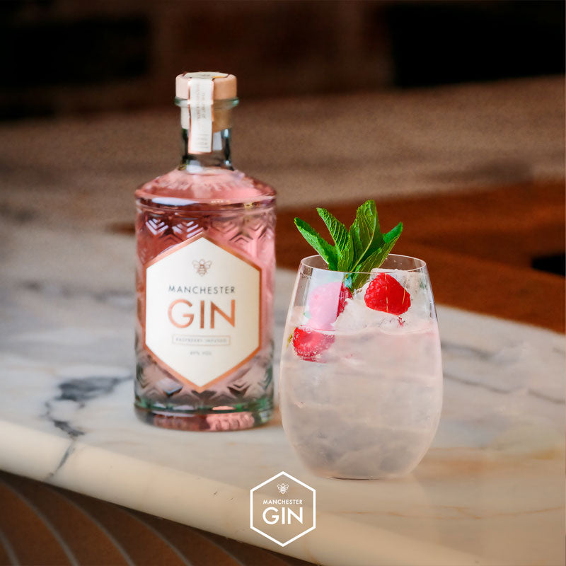 Gin Manchester Raspberry - Descorcha
