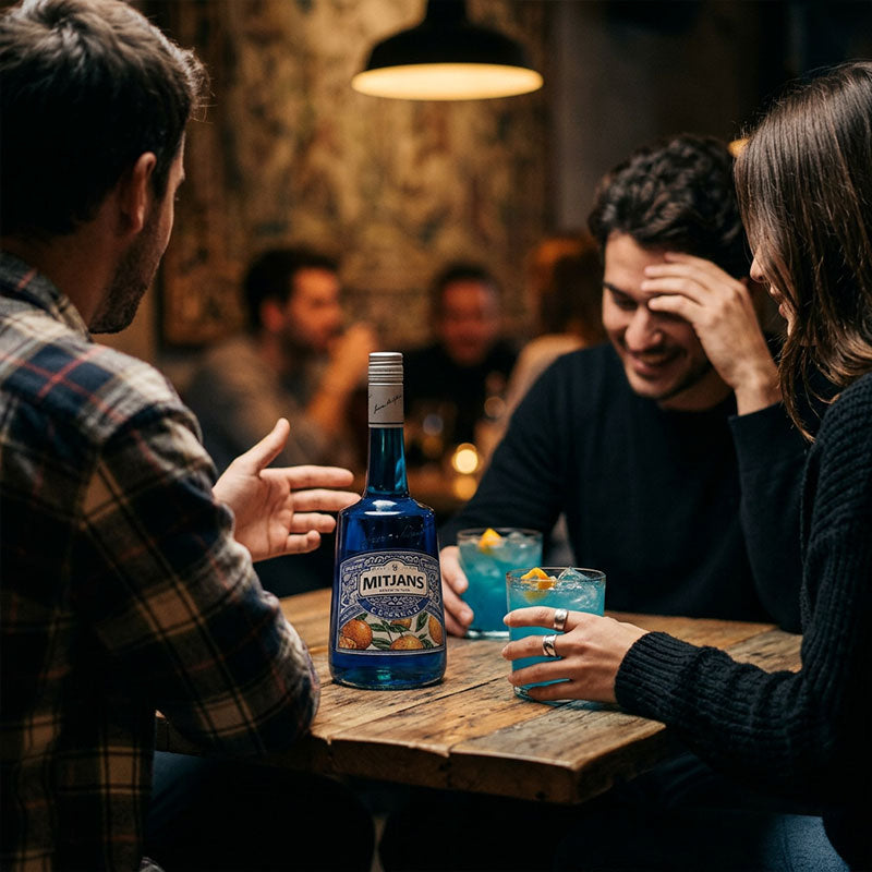 Licor de Curazao Azul Mitjans - Descorcha