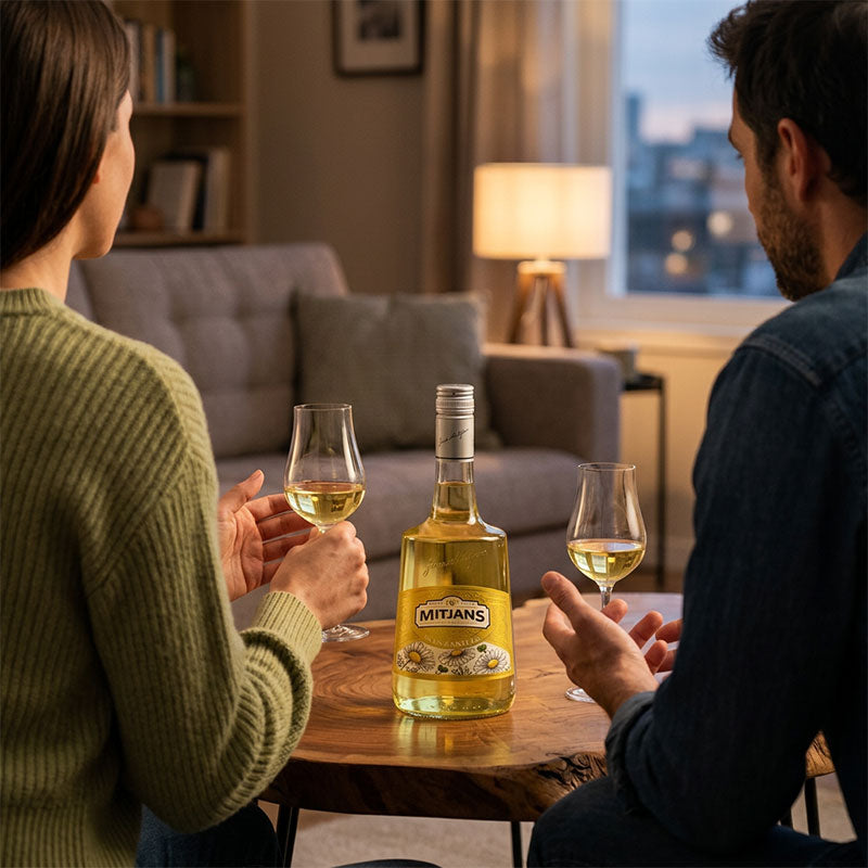 Licor de Manzanilla Mitjans - Descorcha