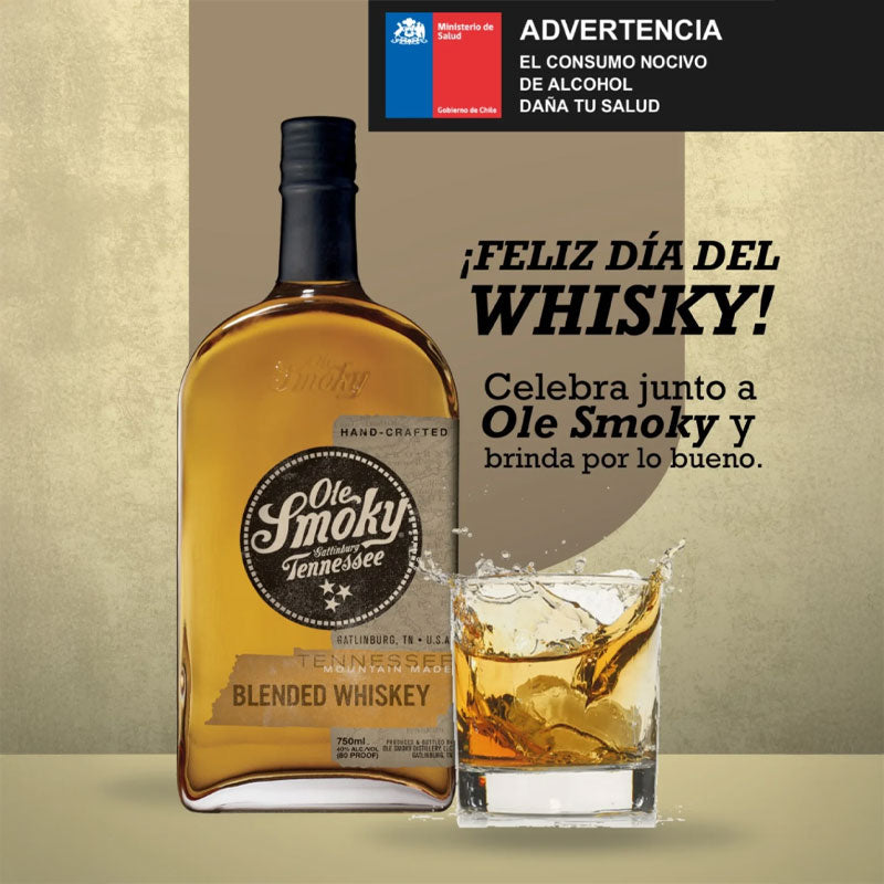 Whisky Ole Smoky Moonshine Blended 750ml - Descorcha