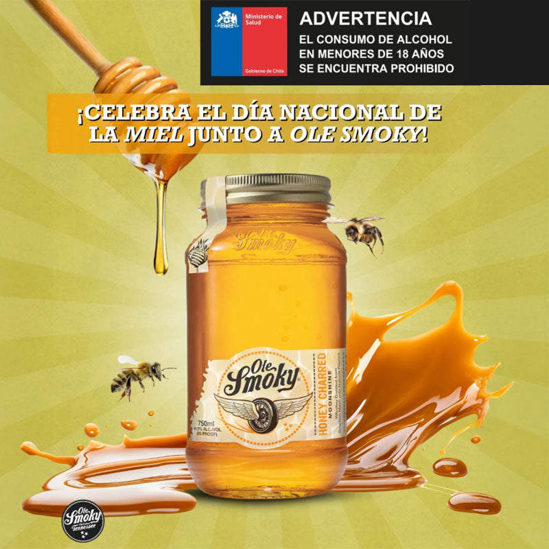 Whisky Ole Smoky Charred Honey - Descorcha