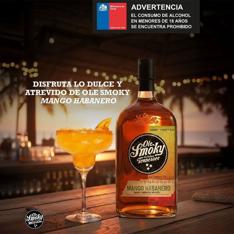 Whisky Ole Smoky Mango Habanero - Descorcha
