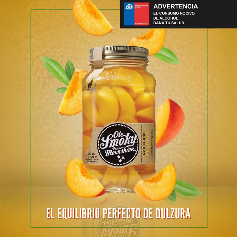Whisky Ole Smoky Peaches Moonshine - Descorcha