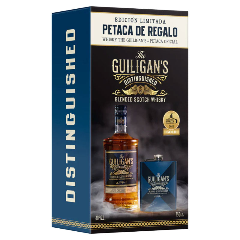 Pack Whisky The Guiligan's + Petaca - Descorcha