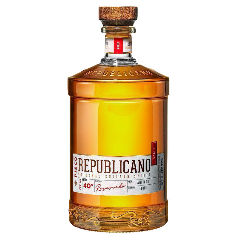 Pisco Republicano Añejado en Roble 40° - Descorcha