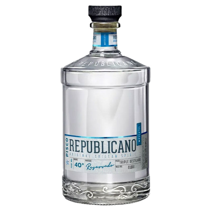 Pisco Republicano Moscatel 40° - Descorcha