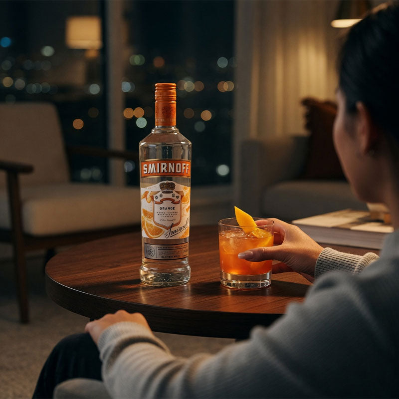 Smirnoff Orange Botella - Descorcha