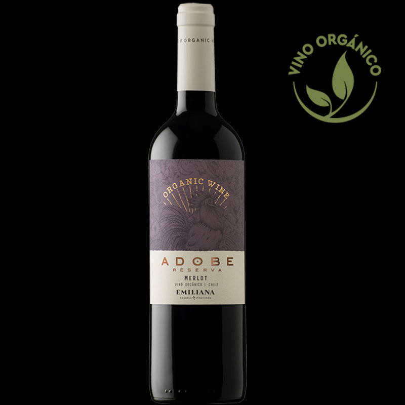 Adobe Merlot - Descorcha Chile