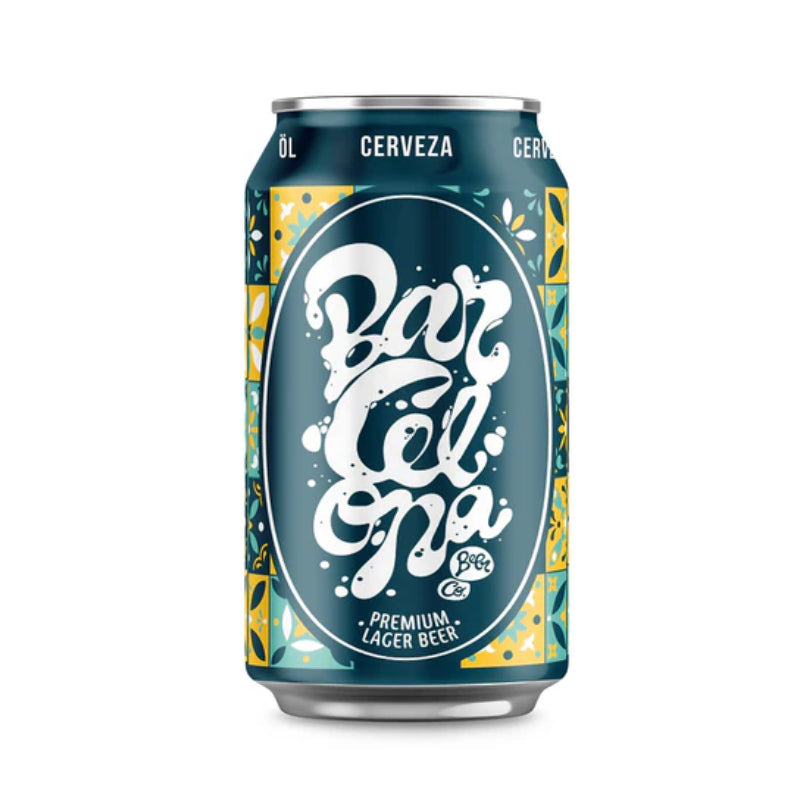 Cerveza Barcelona Lager Lata 330ml - Descorcha Chile