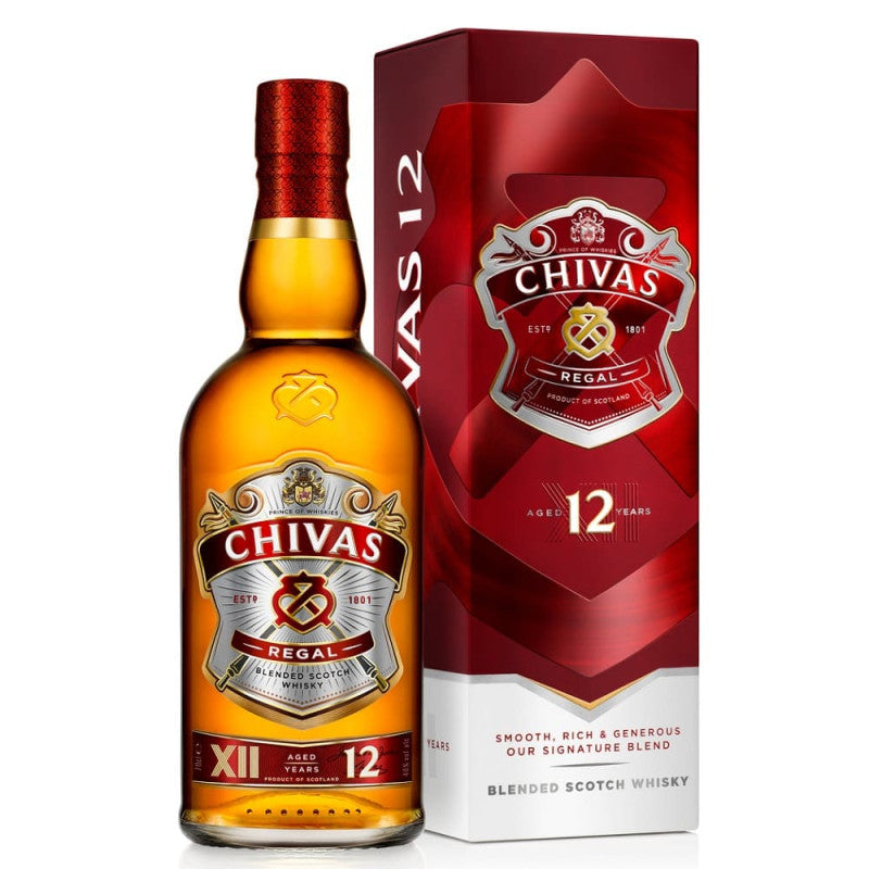 Whisky Chivas Regal 12 Años - Descorcha Chile