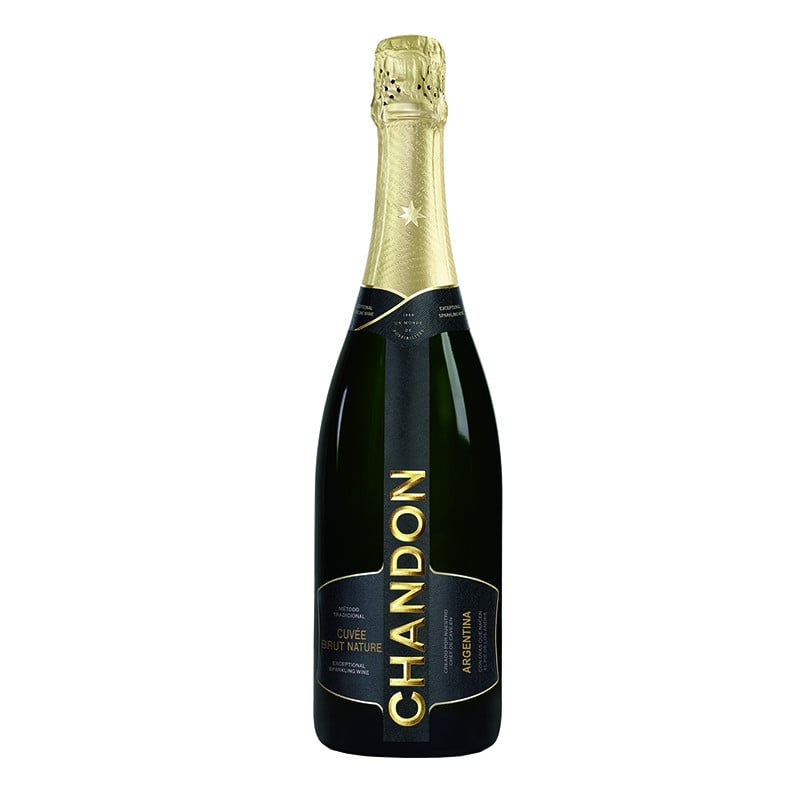 Espumante Chandon Brut Nature Bot 750cc - Descorcha Chile