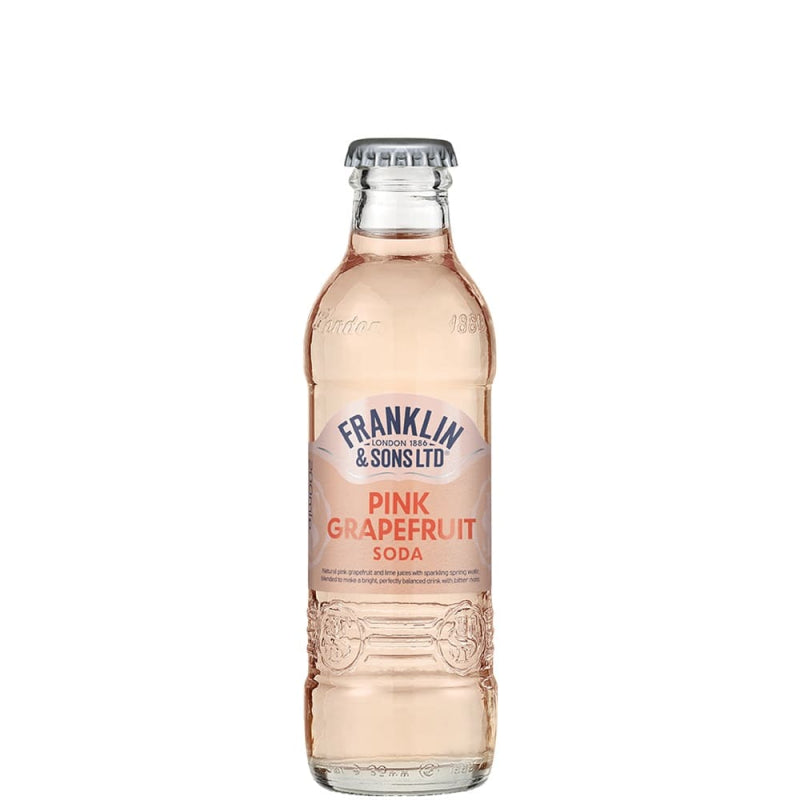 Franklin Pink Grapefruit Soda 200ml - Descorcha Chile