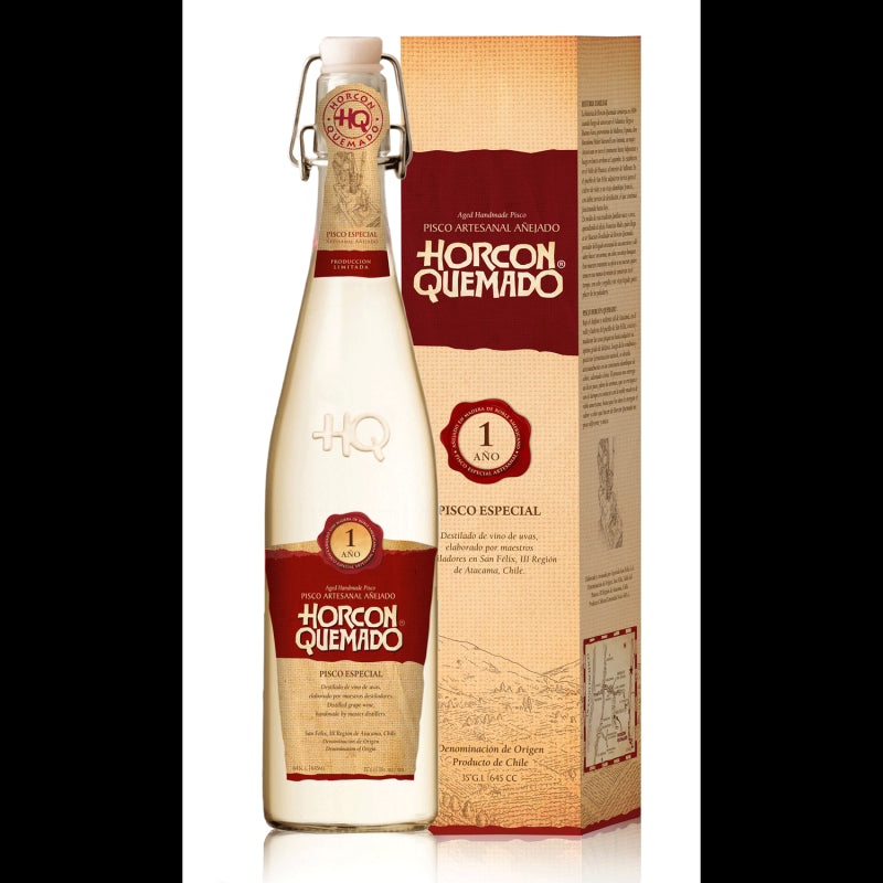 Pisco Horcon Quemado - Descorcha Chile