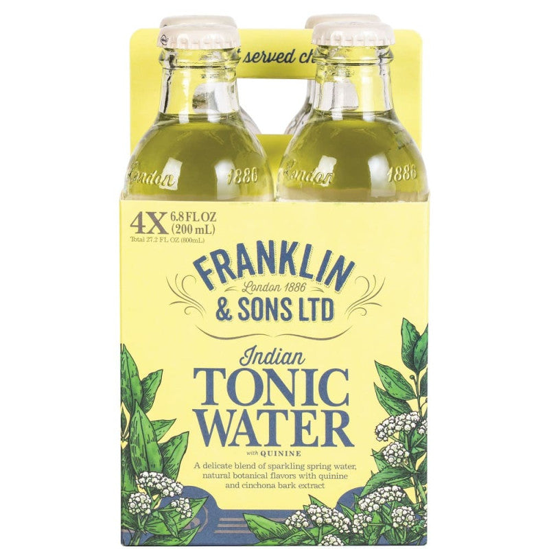 Pack 4 Botellas Indian Tonic Water Franklin&Sons - Descorcha Chile